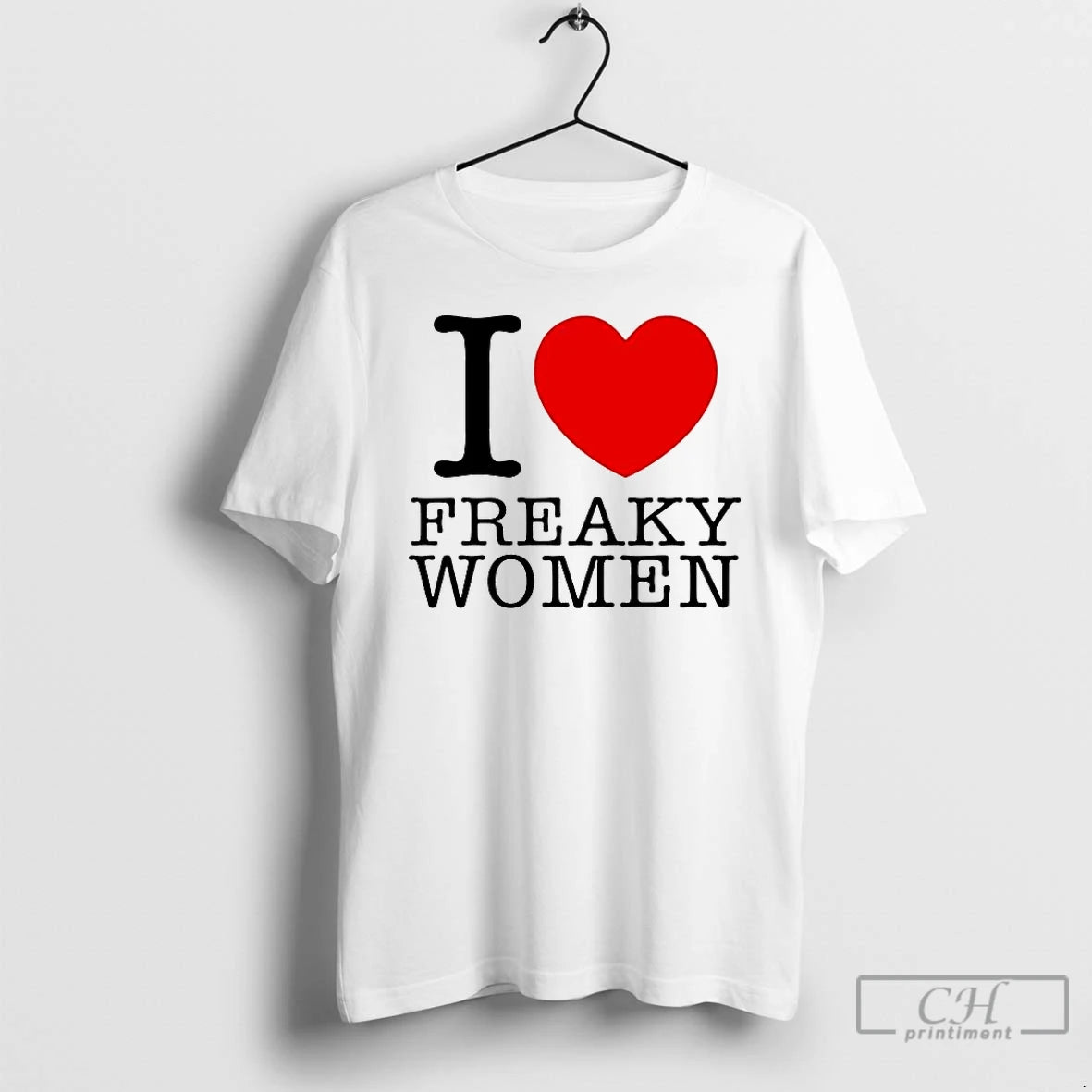 Premium I Love Freaky Women Heart T-Shirts, Hoodie, Sweatshirt | PopFlextees.com