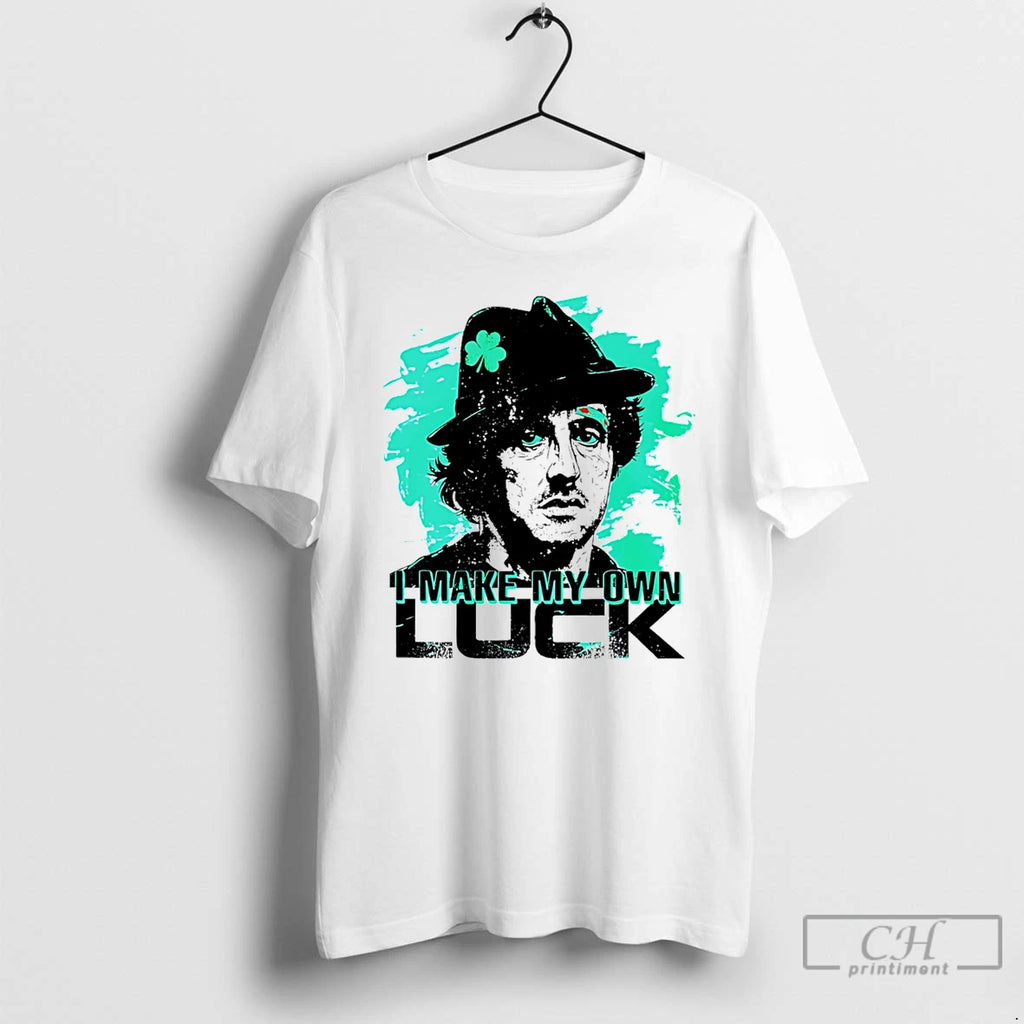 Premium I Make My Own Luck Lucky Rocky St Patricks Day T-Shirts, Hoodie, Sweatshirt | PopFlextees.com