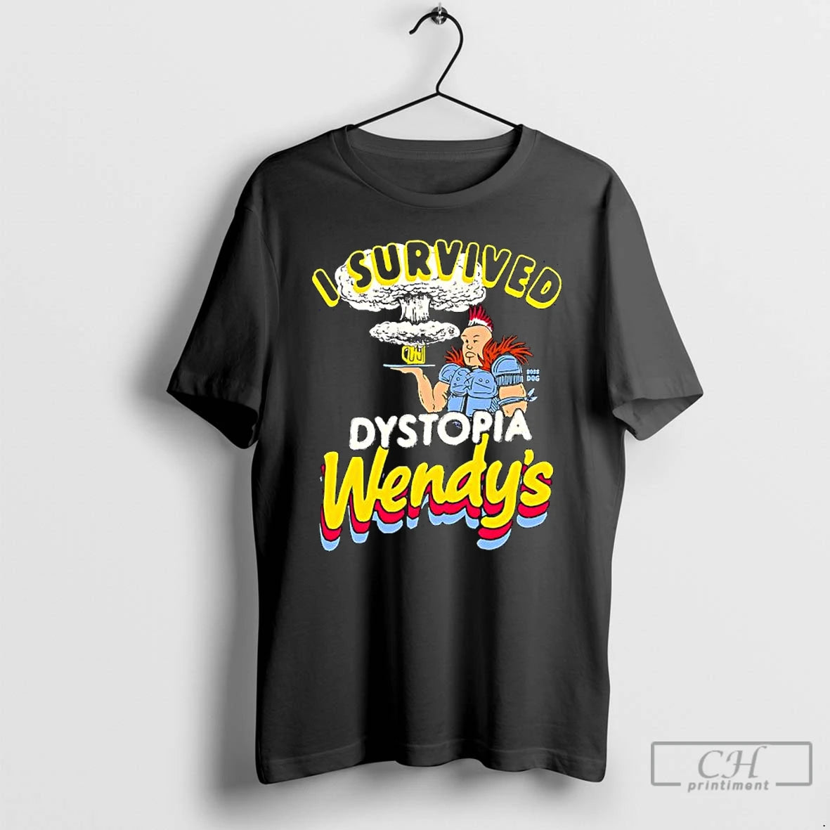 Premium I Survived Dystopia Wendys T-Shirts, Hoodie, Sweatshirt | PopFlextees.com