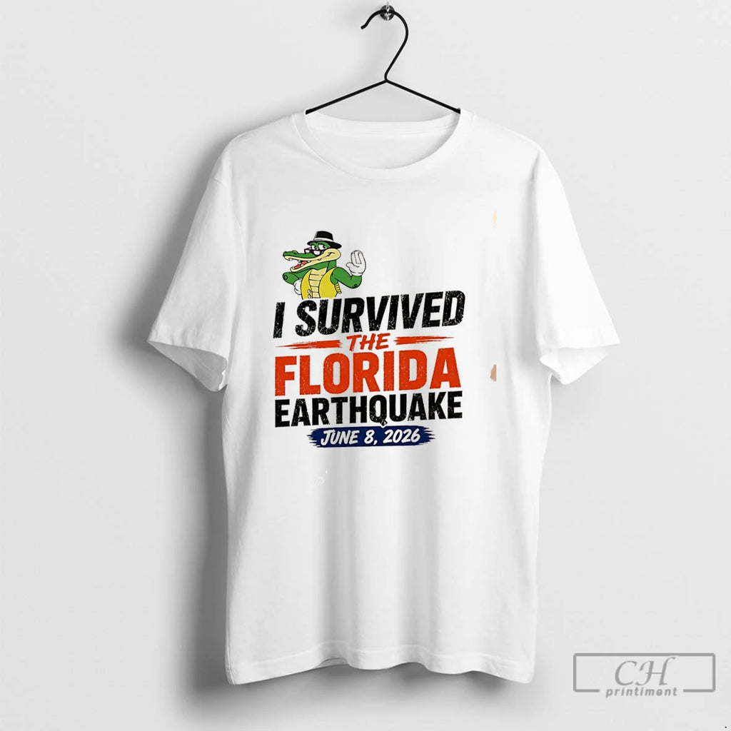 Premium I Survived The Florida Earthquake June 8 2026 Tee