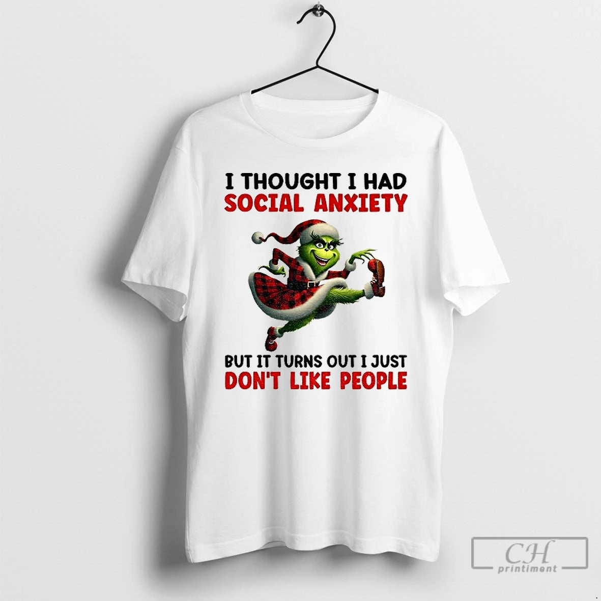 Premium I Thought I Had Social Anxiety But It Turns Out I Just Dont Like T-Shirts, Hoodie, Sweatshirt | PopFlextees.com