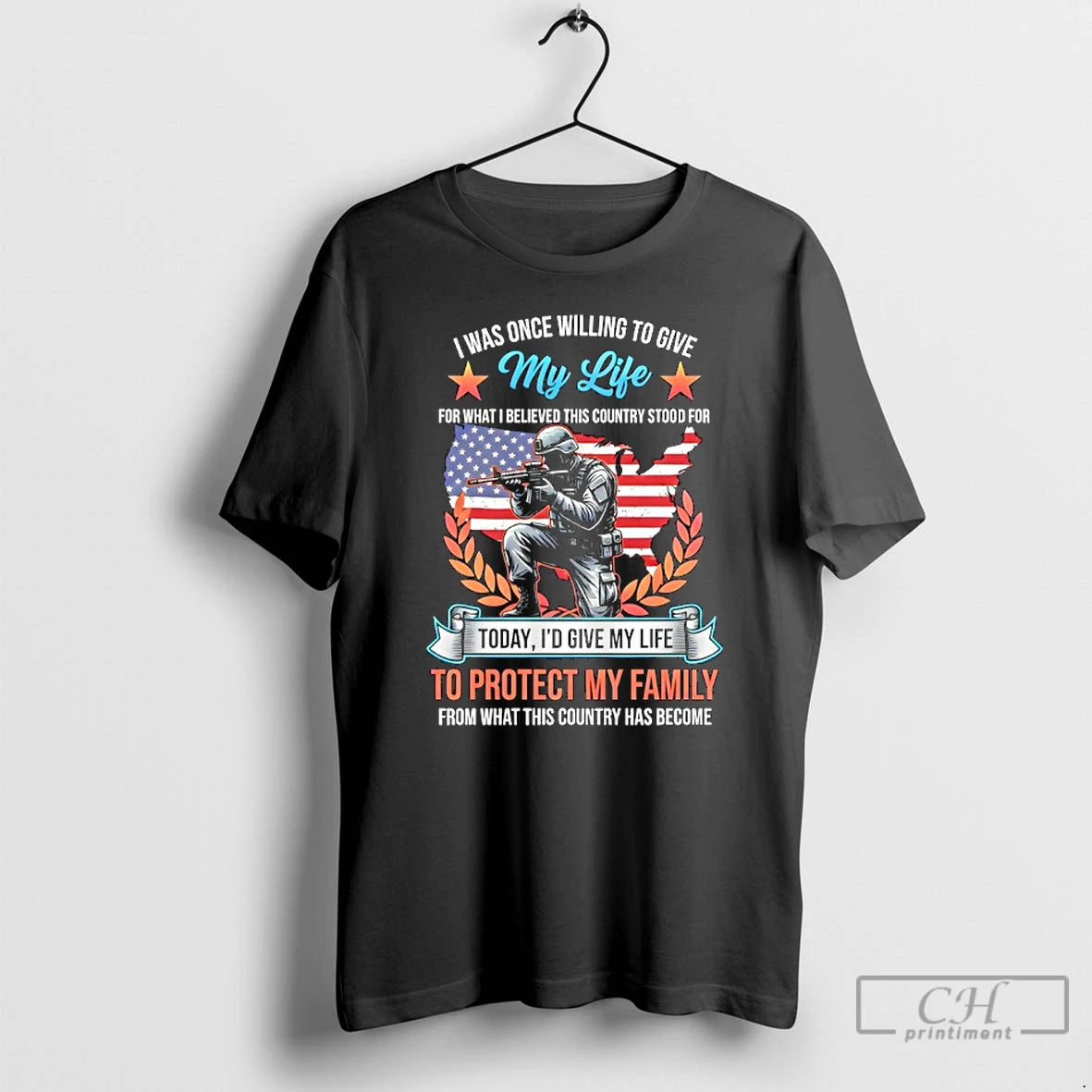 Premium I Was Once Willing To Give My Life Gor What I Believed This Country T-Shirts, Hoodie, Sweatshirt | PopFlextees.com