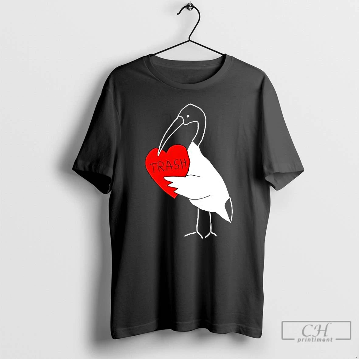 Premium Ibis Heart Style Simple T-Shirts, Hoodie, Sweatshirt | PopFlextees.com