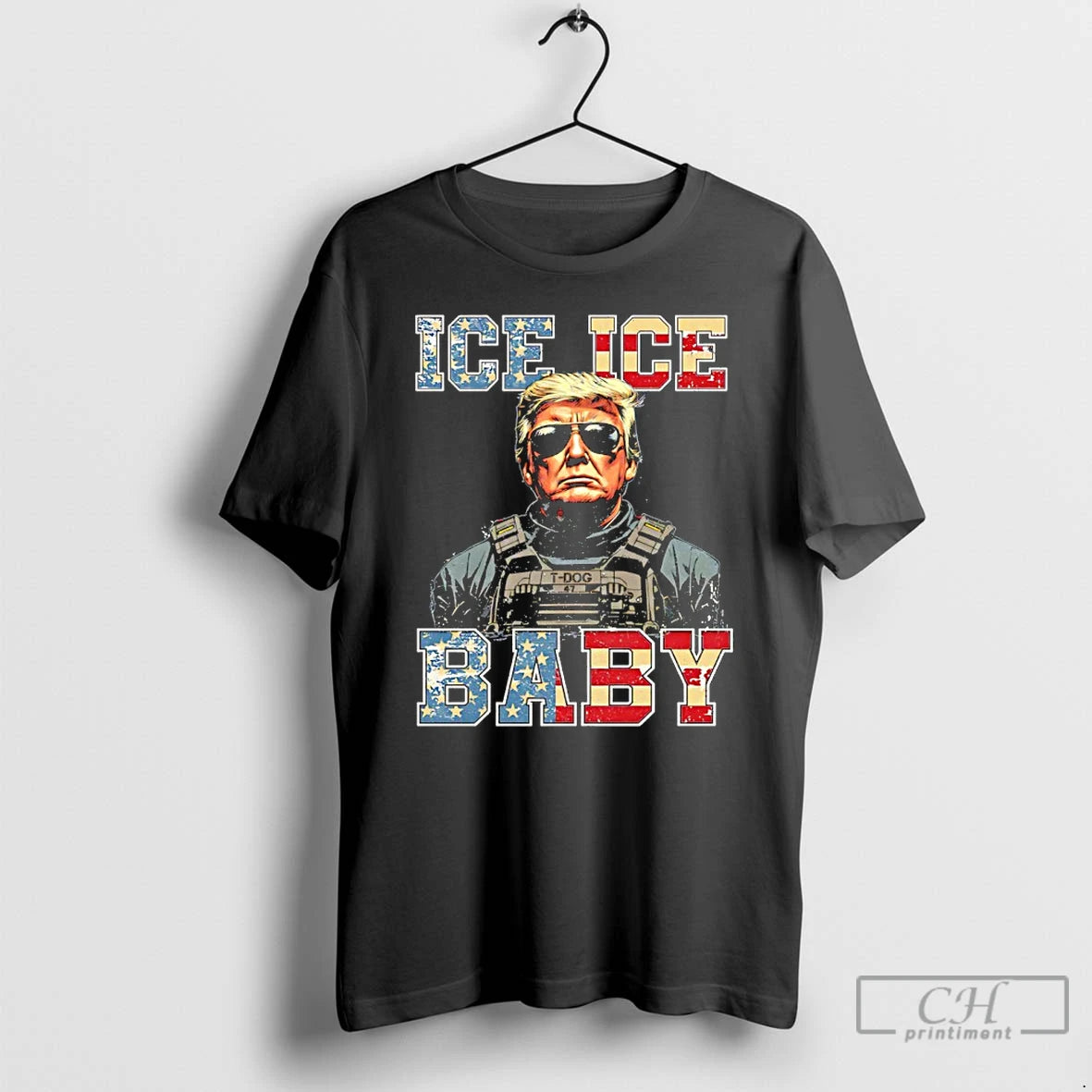 Premium Ice Ice Baby Donald Trump Meme T-Shirts, Hoodie, Sweatshirt | PopFlextees.com