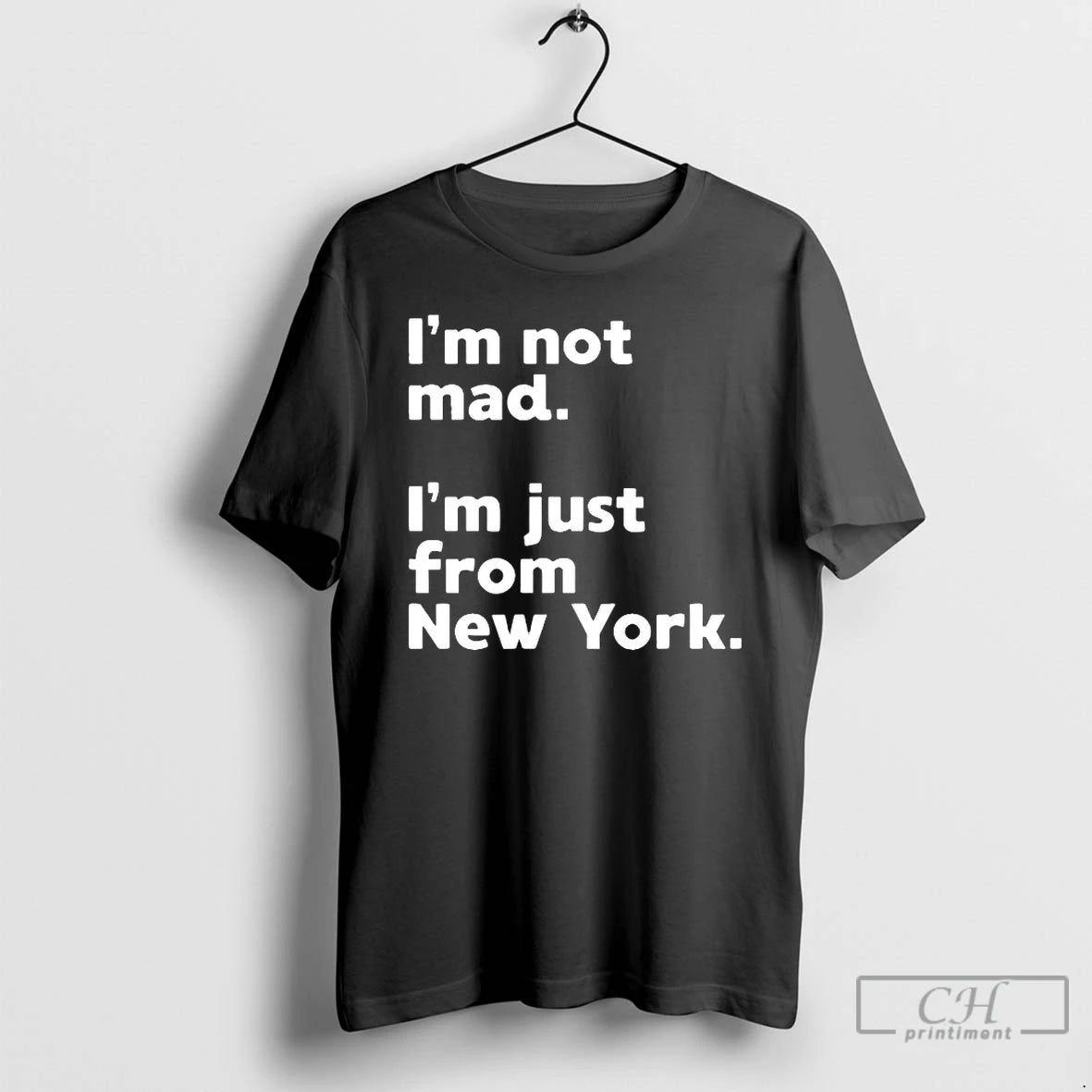 Premium Im Not Mad Im Just From New York T-Shirts, Hoodie, Sweatshirt | PopFlextees.com