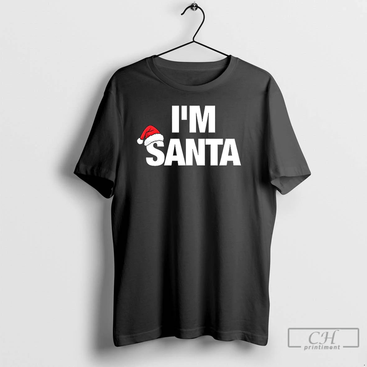 Premium Im Santa Merry Christmas Letter T-Shirts, Hoodie, Sweatshirt | PopFlextees.com