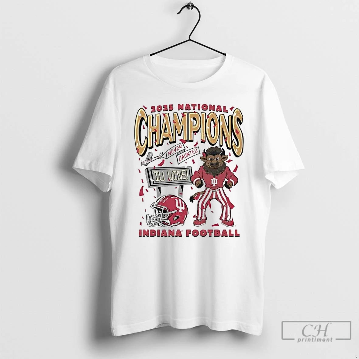 Premium Indiana Football 2025 Cfp National Champions Confetti T-Shirts, Hoodie, Sweatshirt | PopFlextees.com