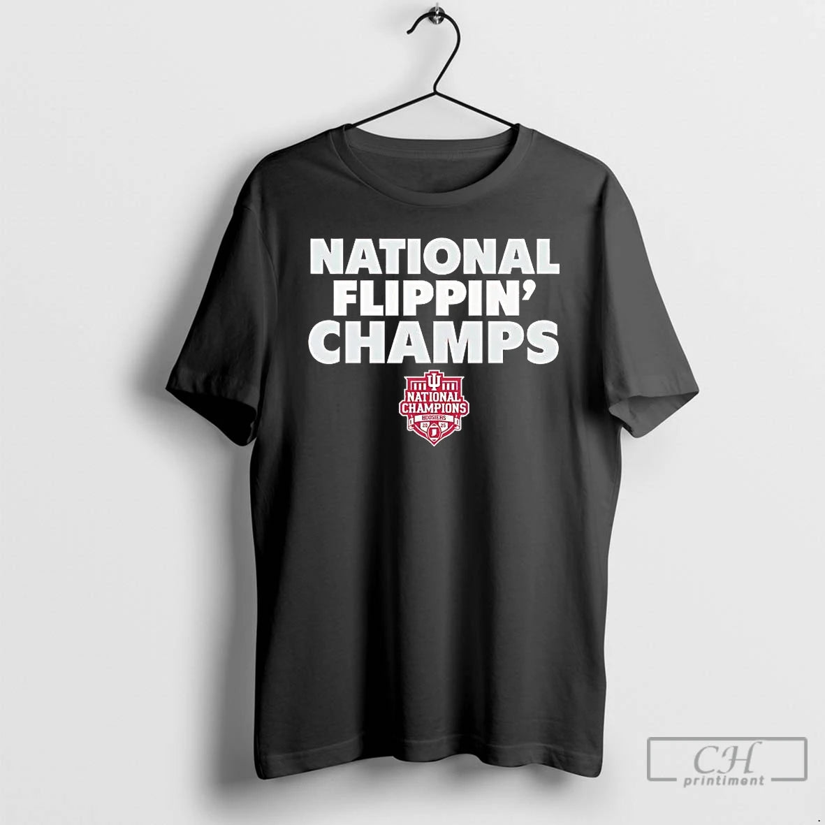 Premium Indiana Football 2025 National Flippin Champs T-Shirts, Hoodie, Sweatshirt | PopFlextees.com