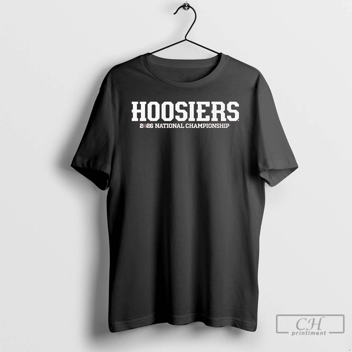 Premium Indiana Football Cfp 2026 National Championship Game Hoosiers T-Shirts, Hoodie, Sweatshirt | PopFlextees.com