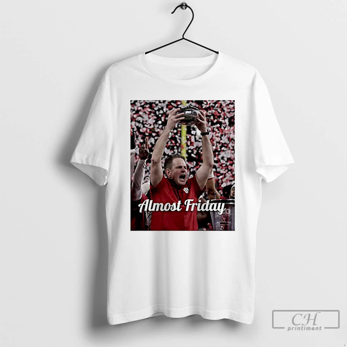 Premium Indiana Football Coach Curt Cignetti Almost Friday T-Shirts, Hoodie, Sweatshirt | PopFlextees.com