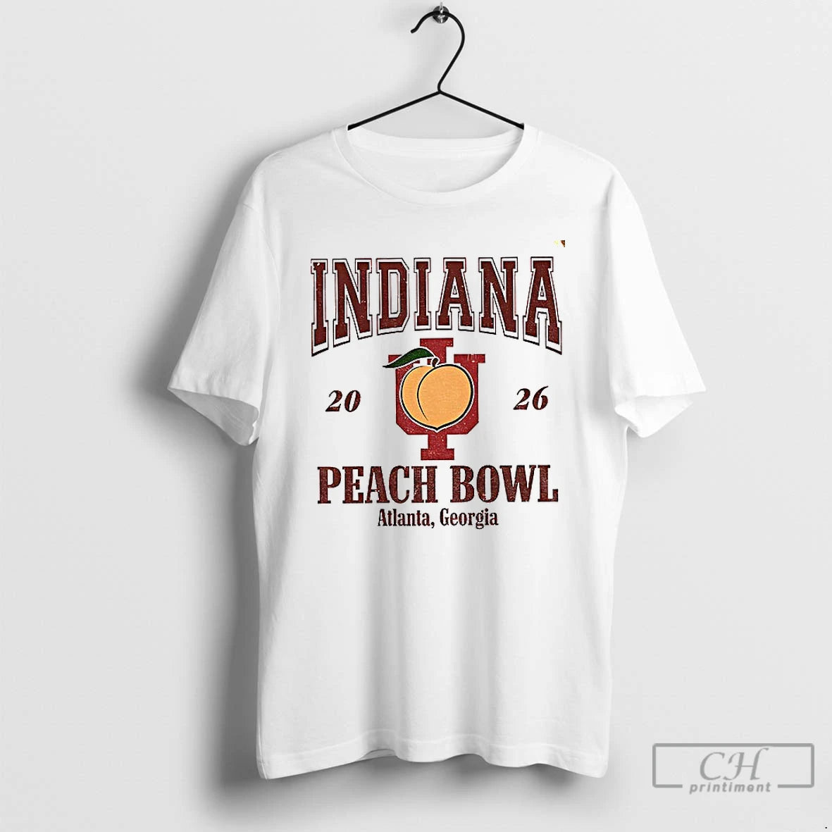 Premium Indiana Peach Bowl Iu Cfp Game Day T-Shirts, Hoodie, Sweatshirt | PopFlextees.com