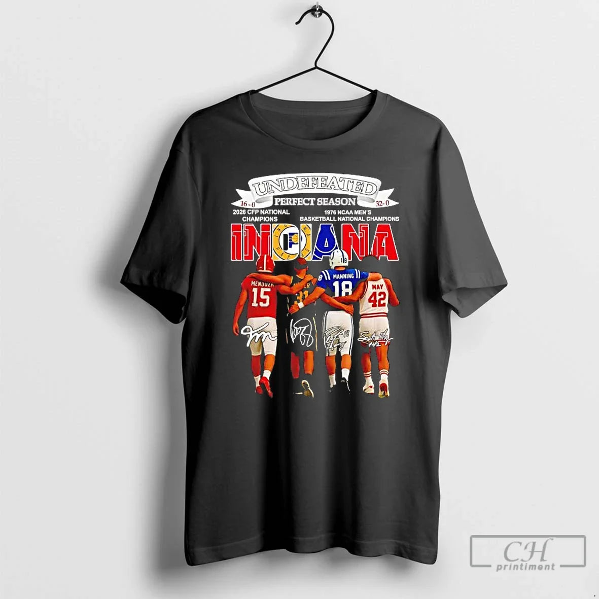 Indiana Sports Teams Undefeated 2025 Perfect Season Players T-Shirts, Hoodie, Sweatshirt