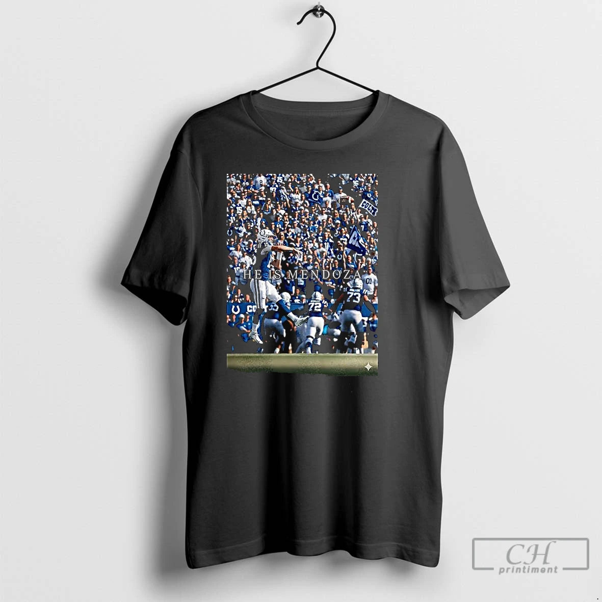 Premium Indianapolis Colts He Is Mendoza T-Shirts, Hoodie, Sweatshirt | PopFlextees.com