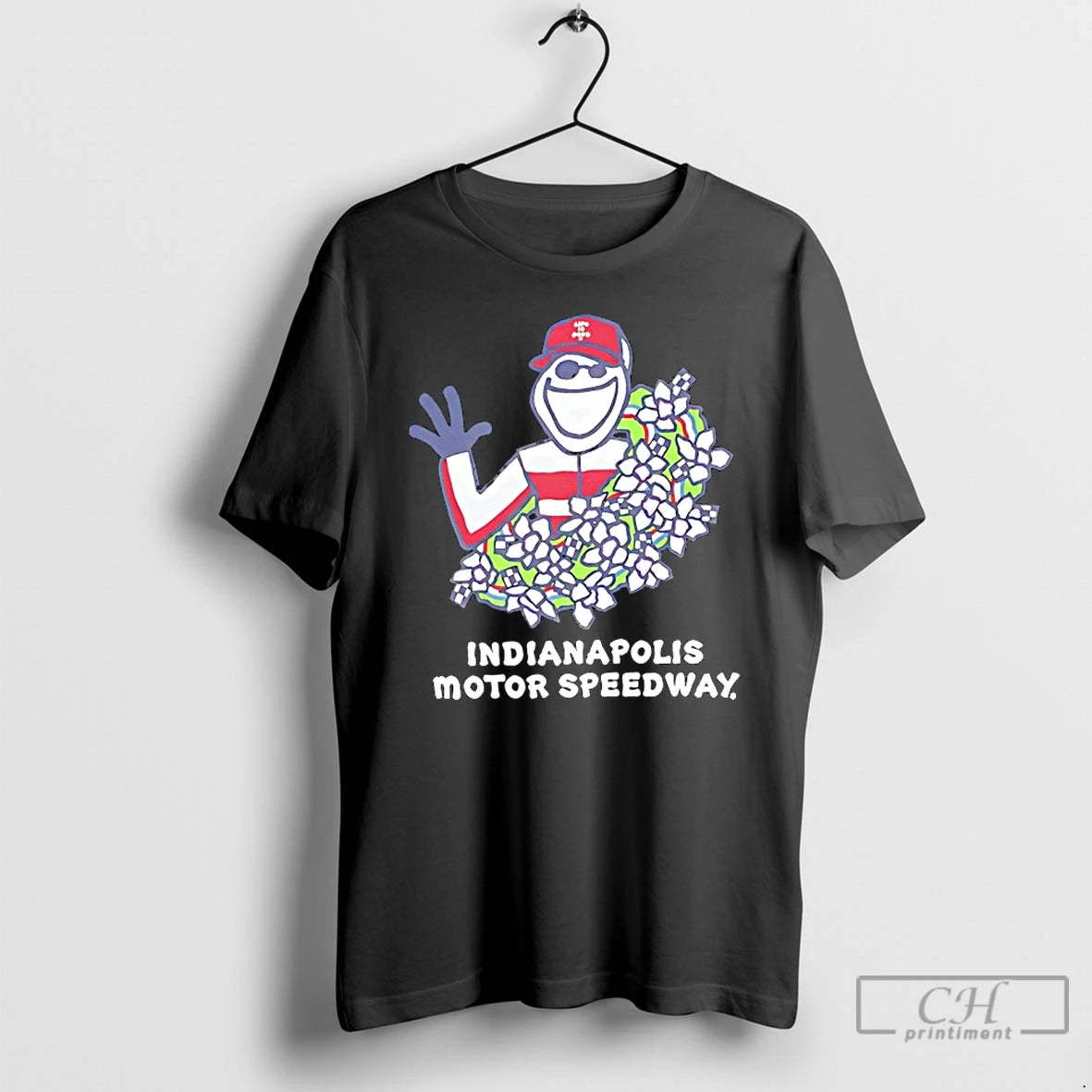 Premium Indianapolis Motor Speedway Life Is Good Wreath Hirt T-Shirts, Hoodie, Sweatshirt | PopFlextees.com
