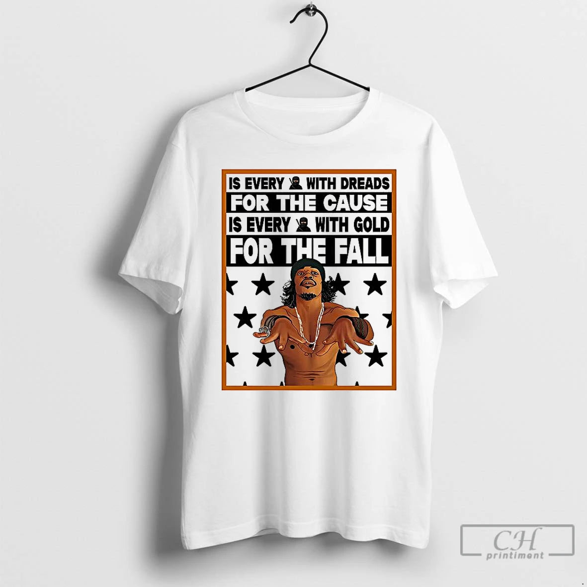 Premium Is Every With Dreads For The Cause Is Every With Gold For The Fall T-Shirts, Hoodie, Sweatshirt | PopFlextees.com