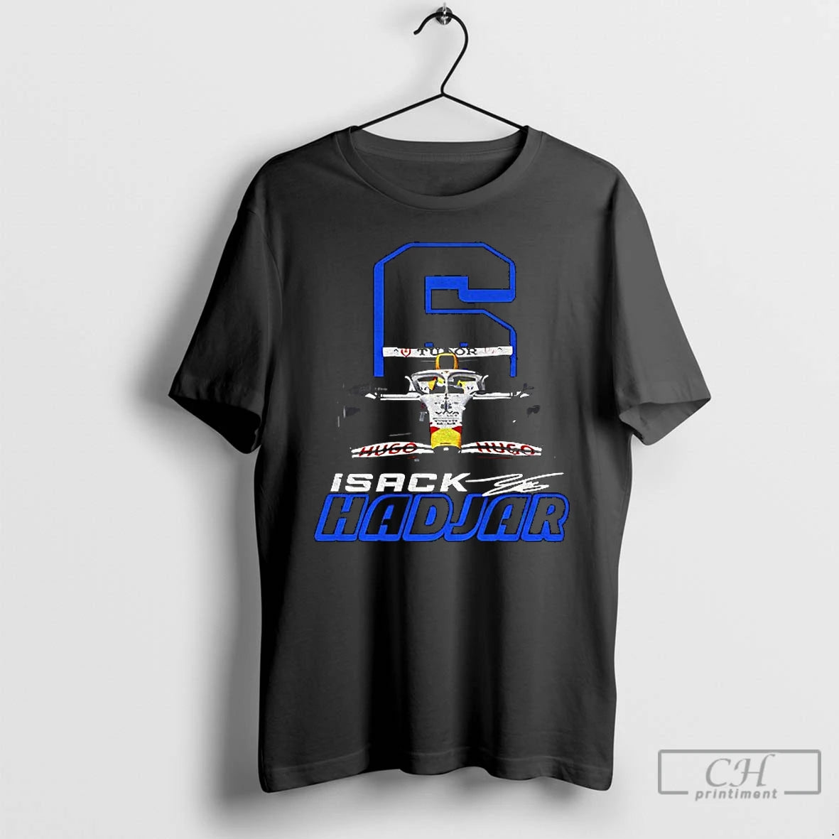 Premium Isack Hadjar Formula One Redbull Racing Signature T-Shirts, Hoodie, Sweatshirt | PopFlextees.com