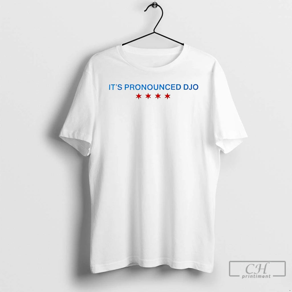 Premium Its Pronounced Djo Four Stars Music Lover T-Shirts, Hoodie, Sweatshirt | PopFlextees.com