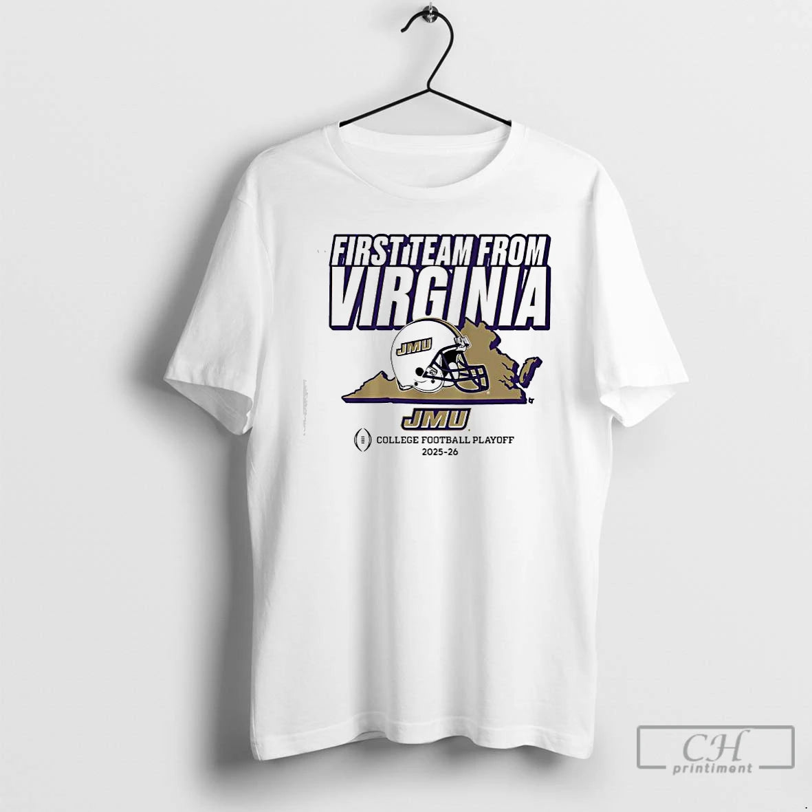Premium Jmu Football Cfps First Team From Virginia T-Shirts, Hoodie, Sweatshirt | PopFlextees.com