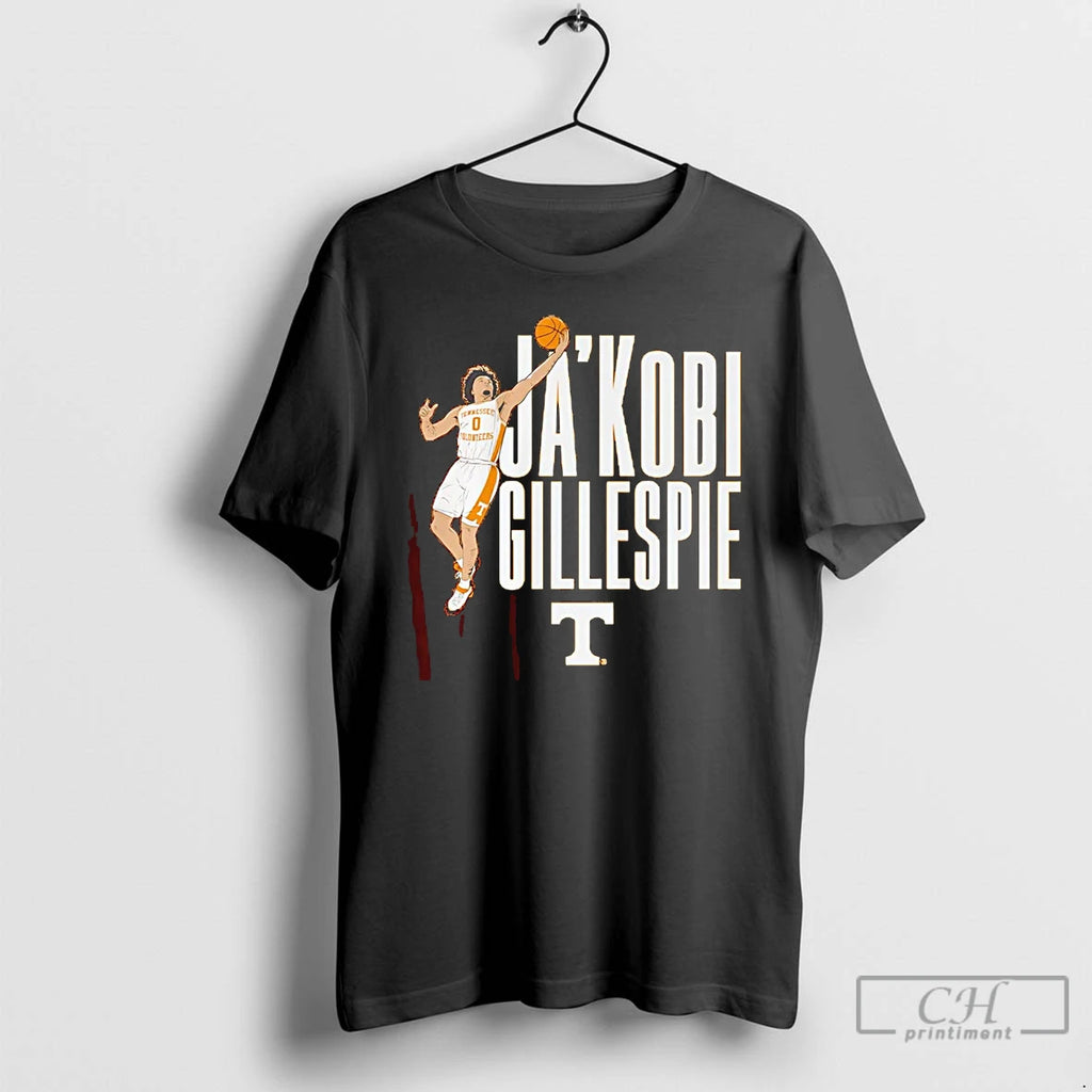 Premium Jakobi Gillespie Layup Tennessee Volunteers T-Shirts, Hoodie, Sweatshirt | PopFlextees.com