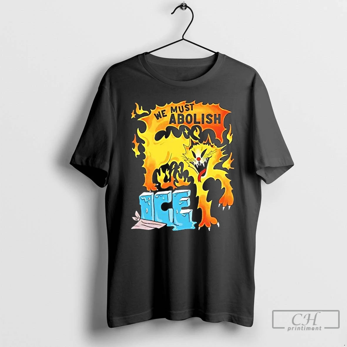Premium Jack Kittens We Must Abolish Ice T-Shirts, Hoodie, Sweatshirt | PopFlextees.com