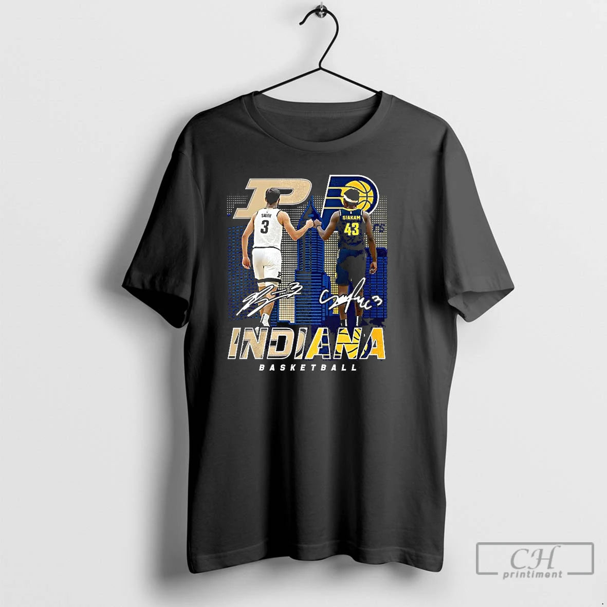 Premium Jalen Smith Touch Hand Pascal Siakam Indiana Pacers Basketball Signature T-Shirts, Hoodie, Sweatshirt
