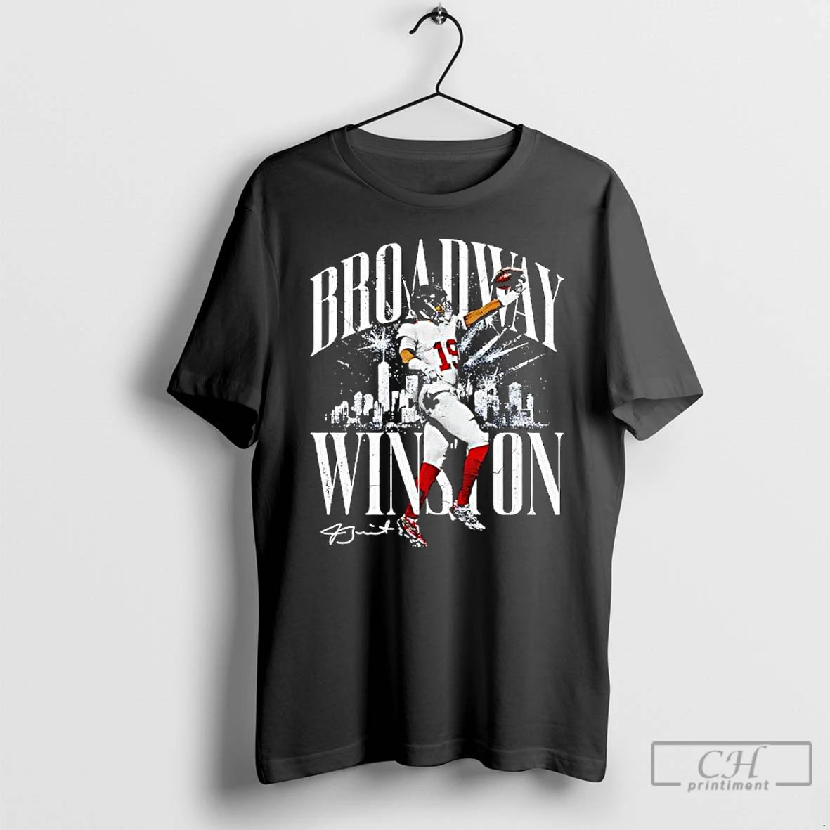 Premium Jameis Winston New York Giants Broadway Winston Retro T-Shirts, Hoodie, Sweatshirt | PopFlextees.com