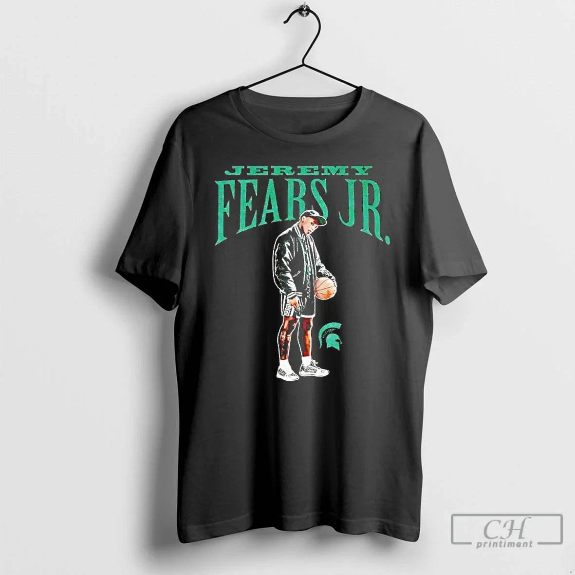Jeremy Fears Old School Portrait Michigan State Spartans T-Shirts, Hoodie, Sweatshirt