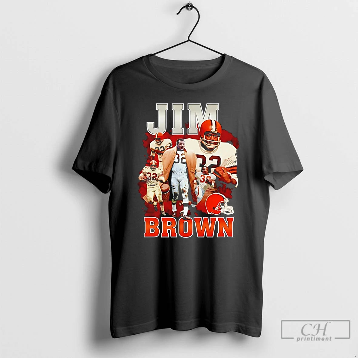 Premium Jim Brown Cleveland Browns Vintage 90s 2026 T-Shirts, Hoodie, Sweatshirt | PopFlextees.com