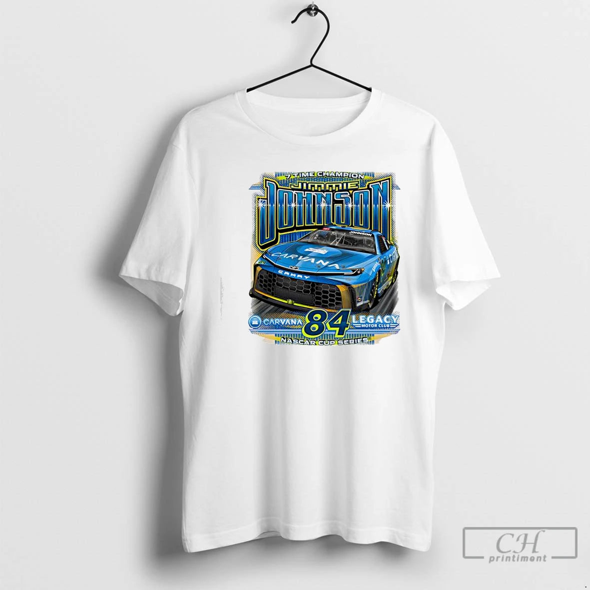 Premium Jimmie Johnson Classic Ink Carvana Nascar Cup Series T-Shirts, Hoodie, Sweatshirt | PopFlextees.com