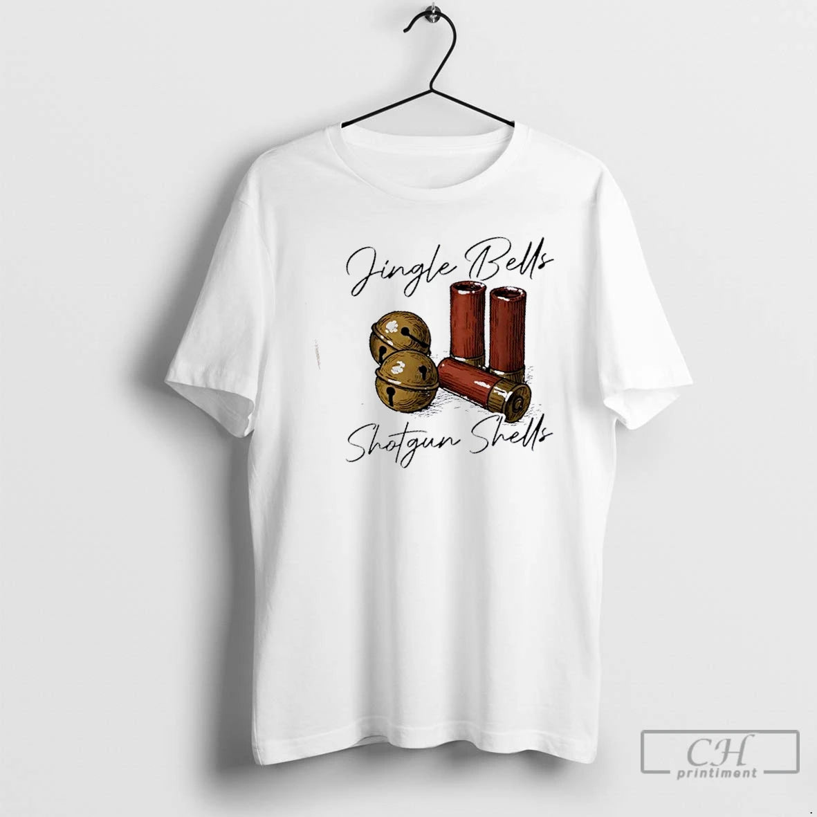 Premium Jingle Bells Shotgun Shells T-Shirts, Hoodie, Sweatshirt | PopFlextees.com