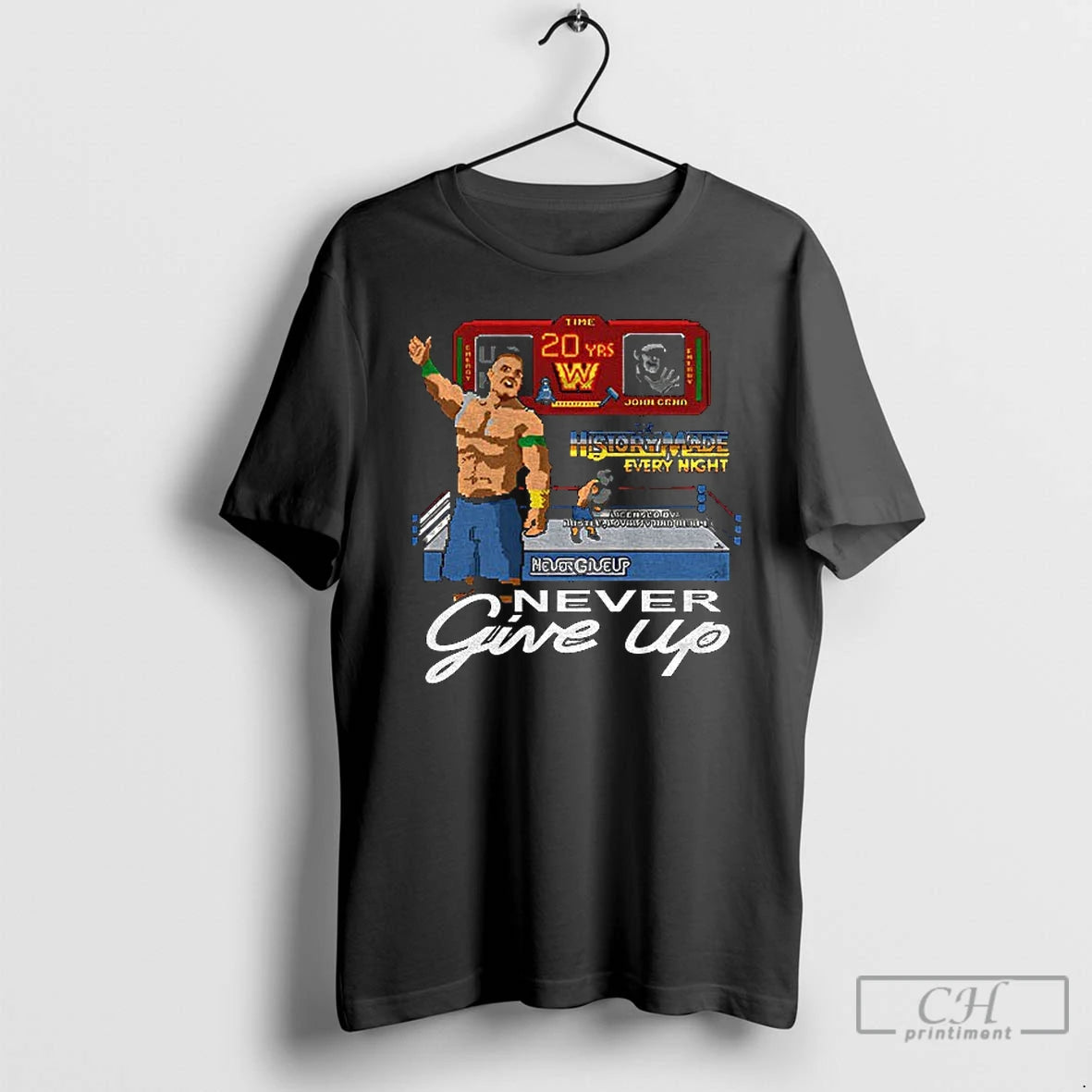 Premium John Cena The Last Time Is Now Lets Go Washington Capitals Never Give Up T-Shirts, Hoodie, Sweatshirt