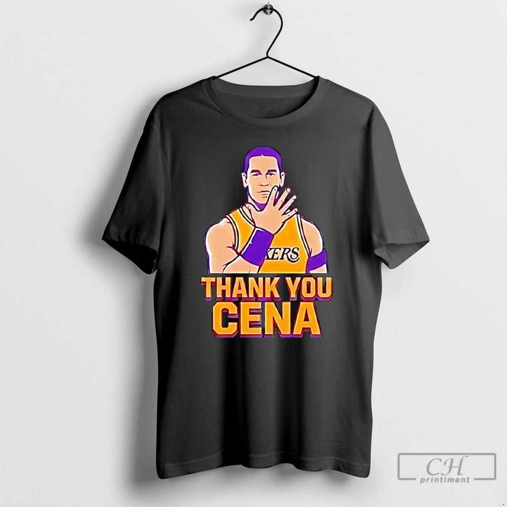 Premium John Cena X Los Angeles Lakers Thank You Cena Christmas T-Shirts, Hoodie, Sweatshirt | PopFlextees.com