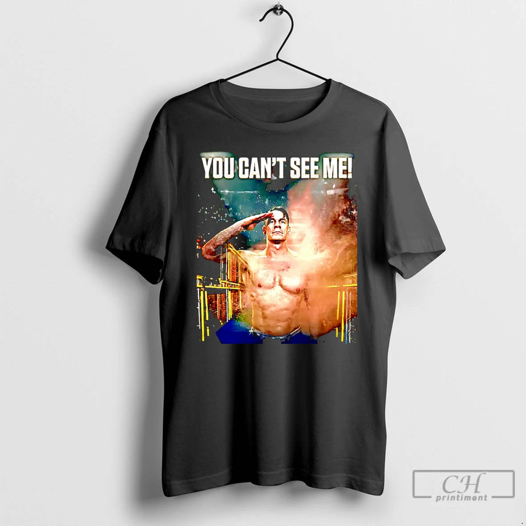 Premium John Cena You Cant See Me Christmas T-Shirts, Hoodie, Sweatshirt | PopFlextees.com