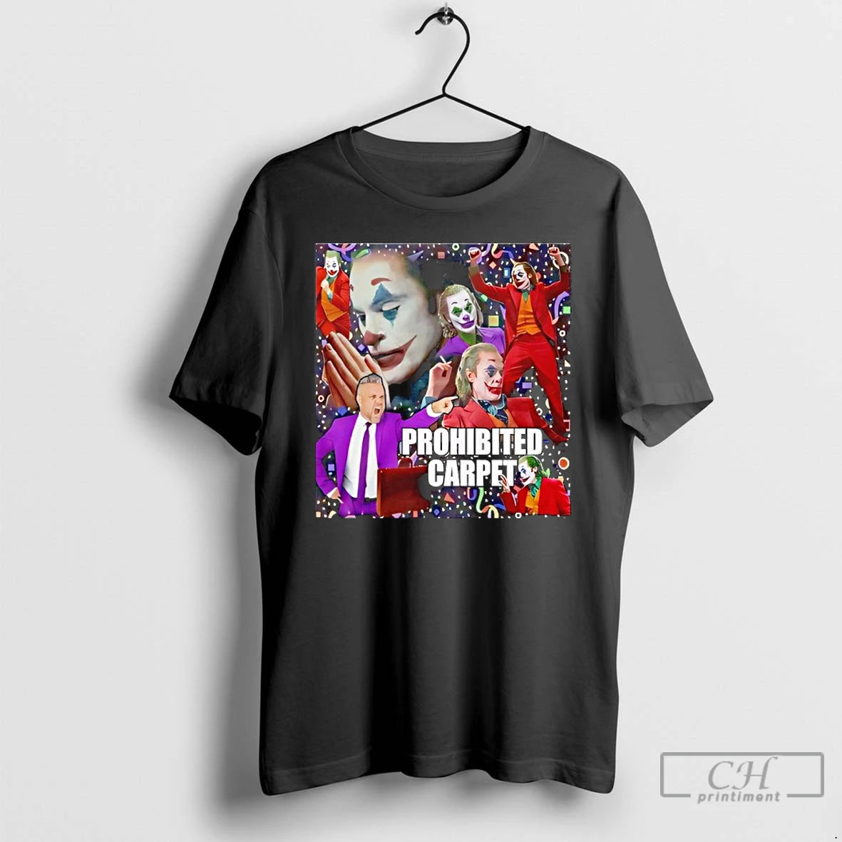 Premium Joker Prohibited Carpet T-Shirts, Hoodie, Sweatshirt | PopFlextees.com