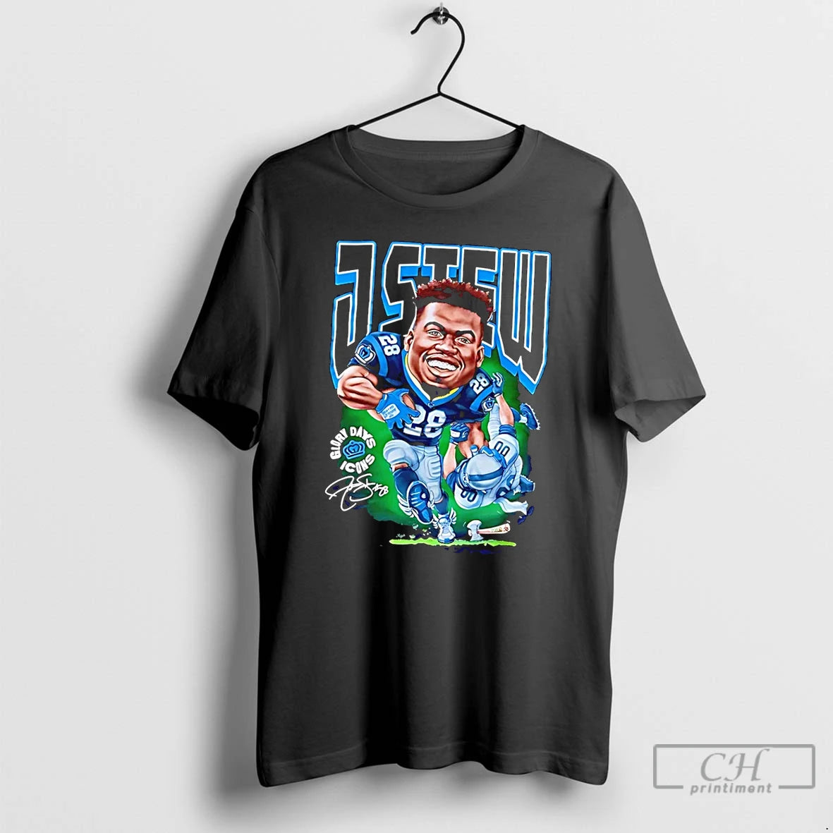 Premium Jonathan Stewart X Glory Days Icons Caricature T-Shirts, Hoodie, Sweatshirt | PopFlextees.com