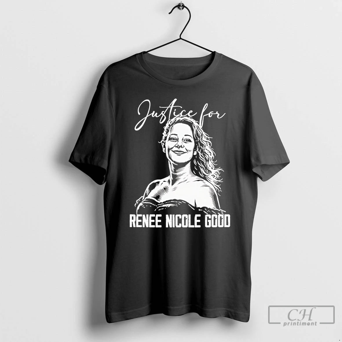 Premium Justice For Renee Nicole Good Paint T-Shirts, Hoodie, Sweatshirt | PopFlextees.com