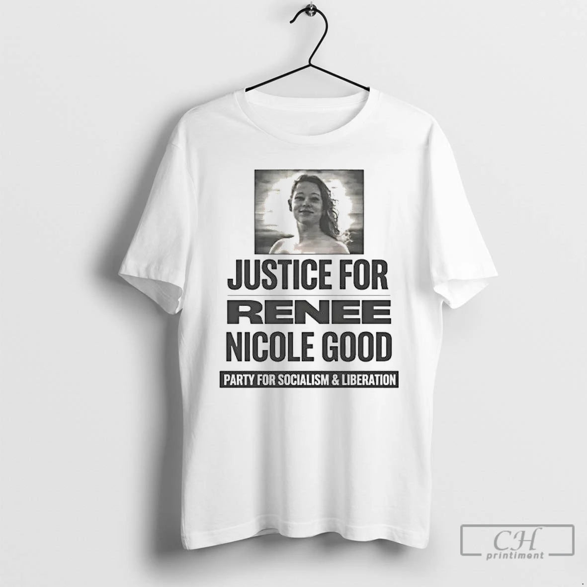 Premium Justice For Renee Nicole Good Party For Socialism And Liberation T-Shirts, Hoodie, Sweatshirt | PopFlextees.com