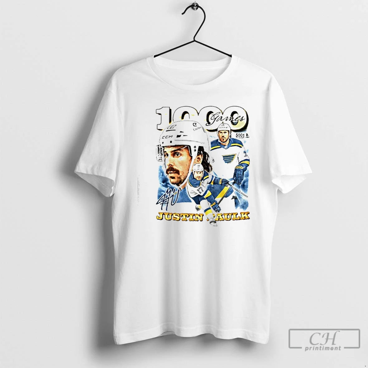 Premium Justin Faulk Reaching A Milestone Of 1000 Nhl Games Played T-Shirts, Hoodie, Sweatshirt | PopFlextees.com