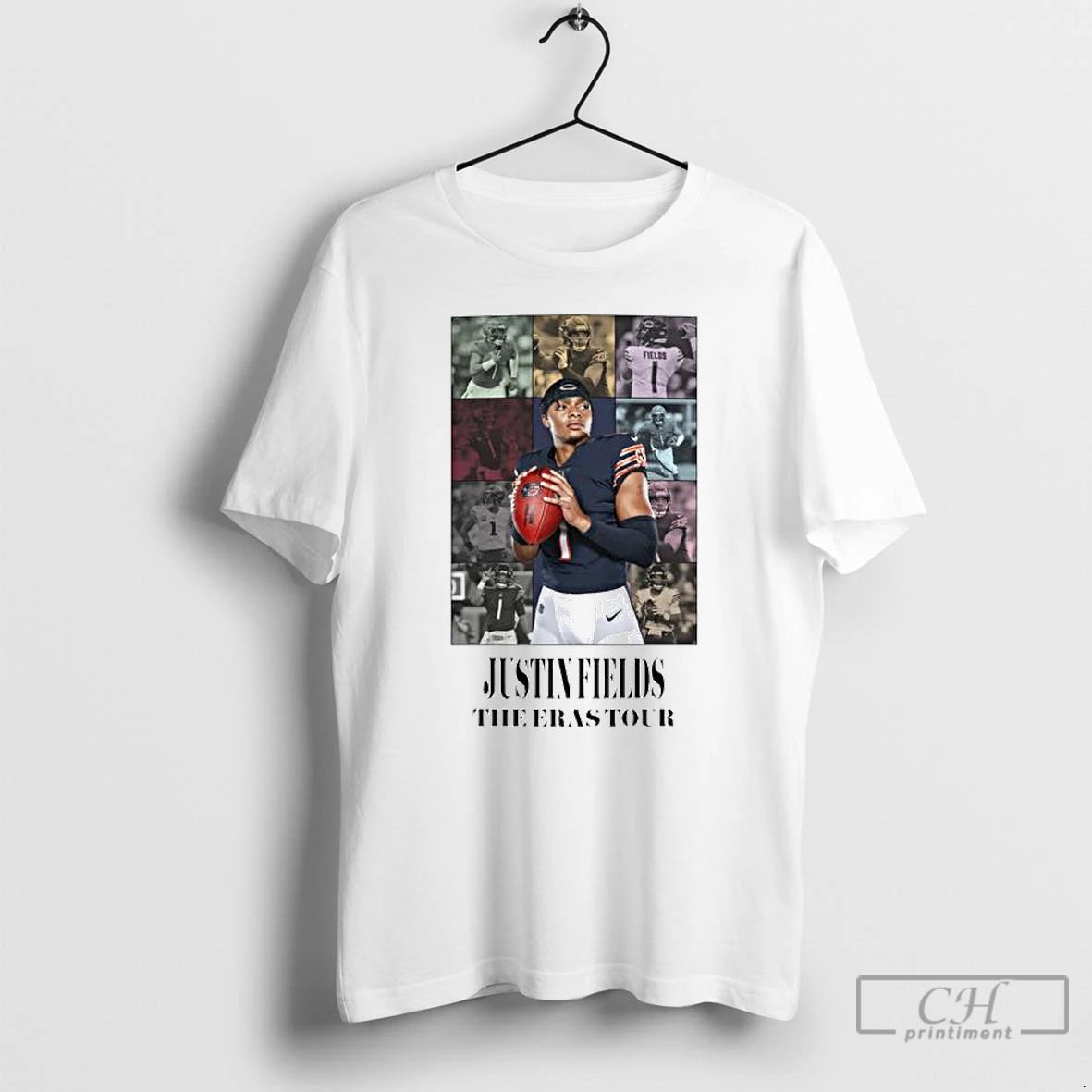 Premium Justin Fields Eras Tour Ornaments T-Shirts, Hoodie, Sweatshirt | PopFlextees.com