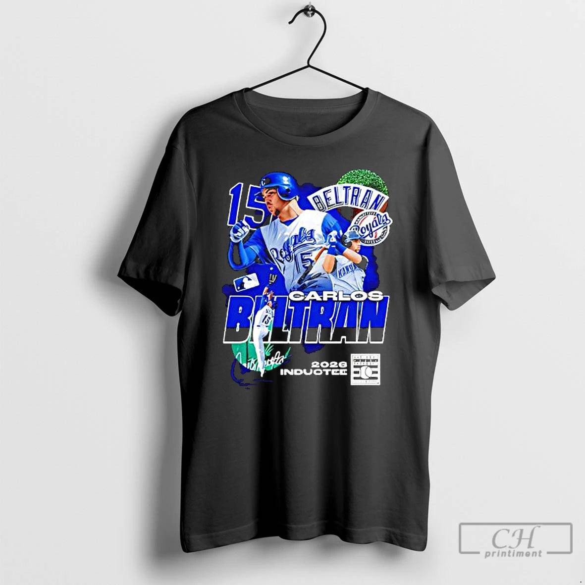 Premium Kansas City Royals Carlos Beltran 2026 Hall Of Fame T-Shirts, Hoodie, Sweatshirt | PopFlextees.com
