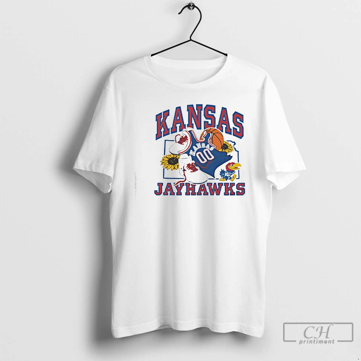 Premium Kansas Jayhawks Sunflower Ringer T-Shirts, Hoodie, Sweatshirt | PopFlextees.com