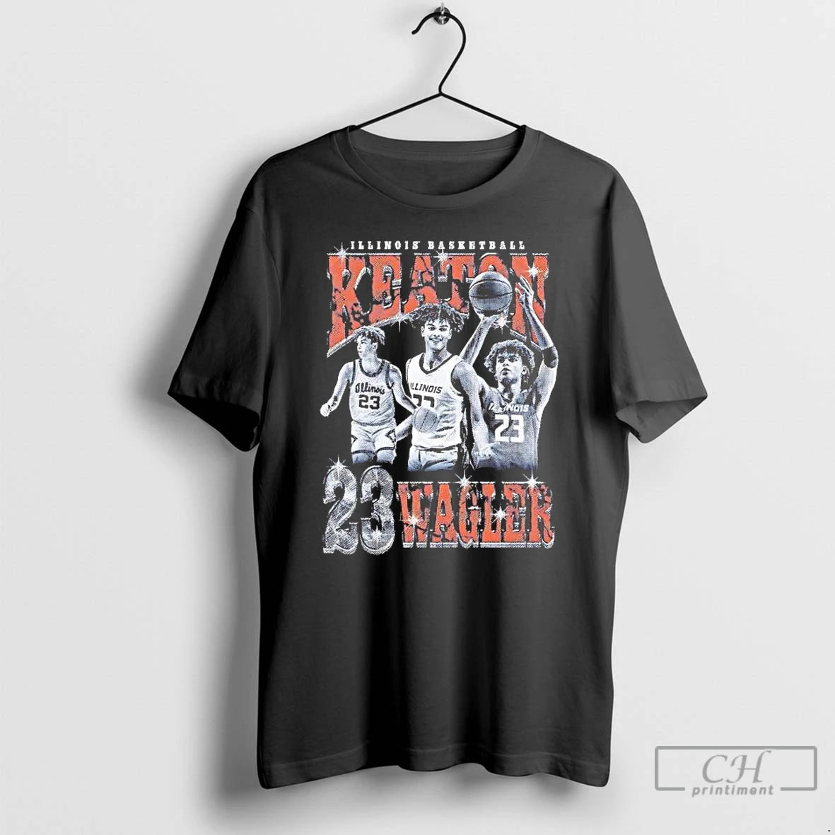 Premium Keaton Wagler 90s Picture Collage Illinois Fighting Illini T-Shirts, Hoodie, Sweatshirt | PopFlextees.com