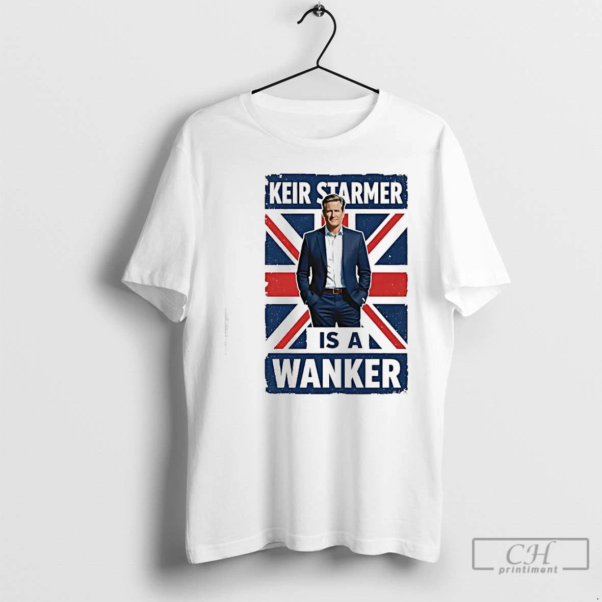 Premium Keir Starmer Is A Wanker Graphic T-Shirts, Hoodie, Sweatshirt | PopFlextees.com