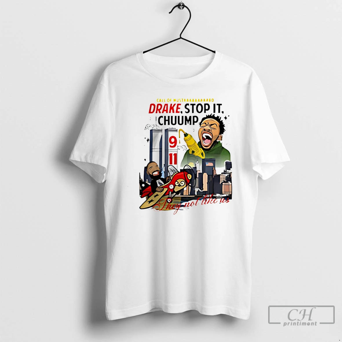 Premium Kendrick Lamar Drake Stop It Chuump They Not Like Us T-Shirts, Hoodie, Sweatshirt | PopFlextees.com