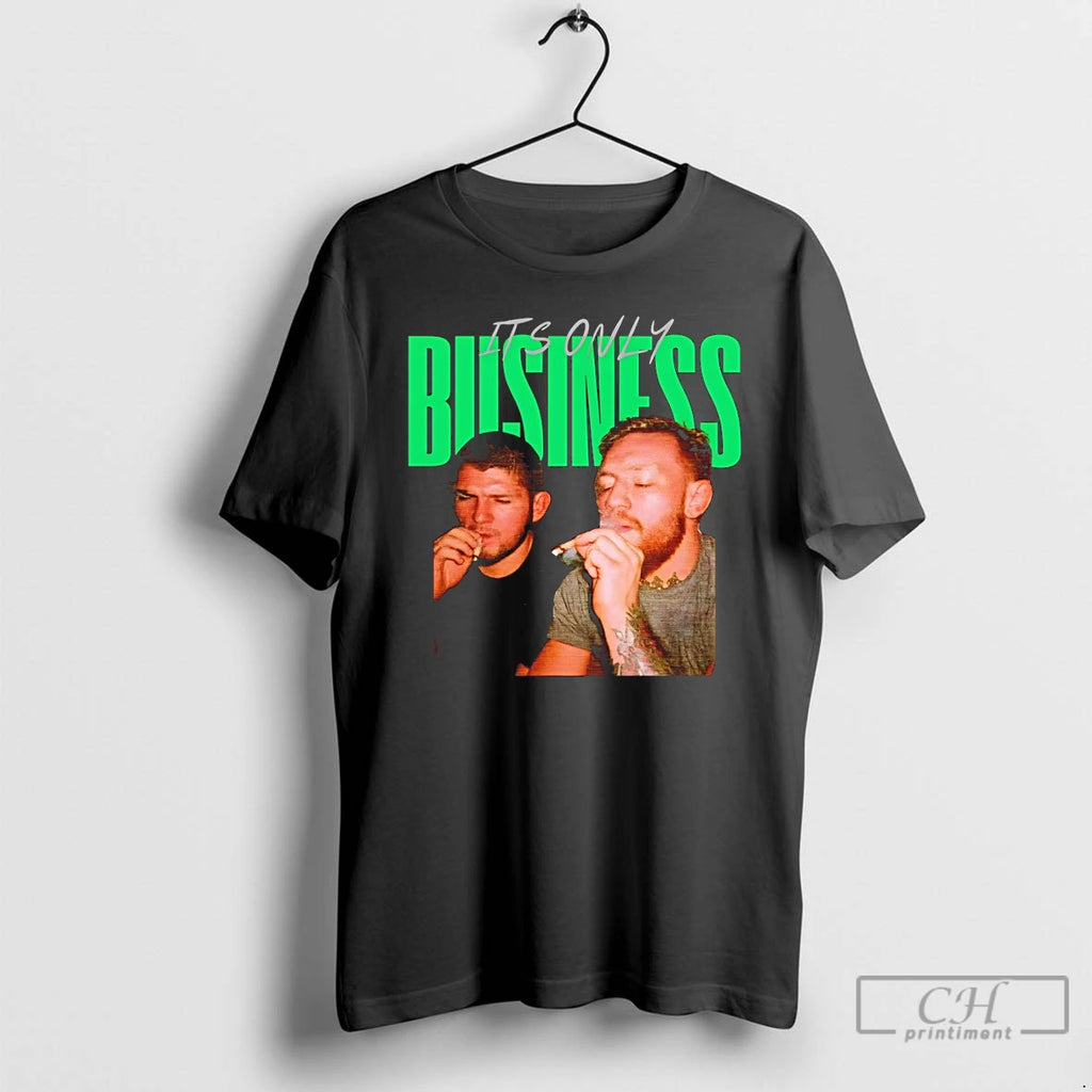 Premium Khabib Conor Smoking Buddies Ufc Its Only Business