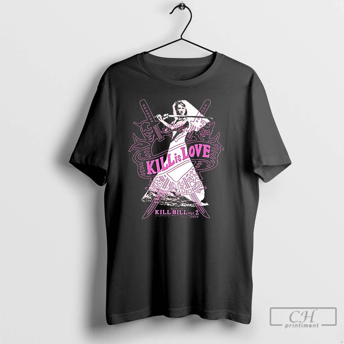 Premium Kill Bill Volume 2 Kill Is Love Uma Thurman T-Shirts, Hoodie, Sweatshirt | PopFlextees.com