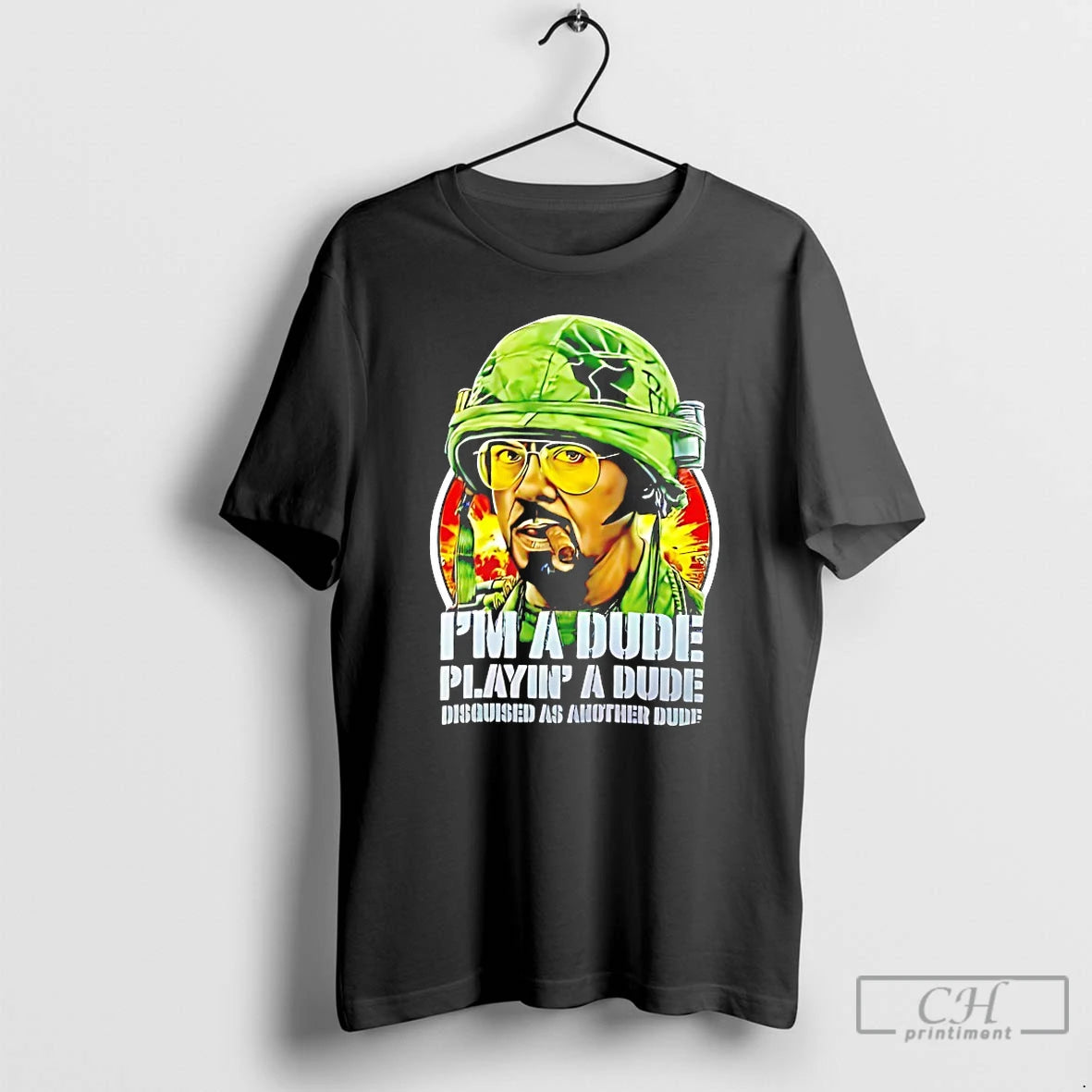Premium Kirk Lazarus Im A Dude Playin A Dude T-Shirts, Hoodie, Sweatshirt | PopFlextees.com