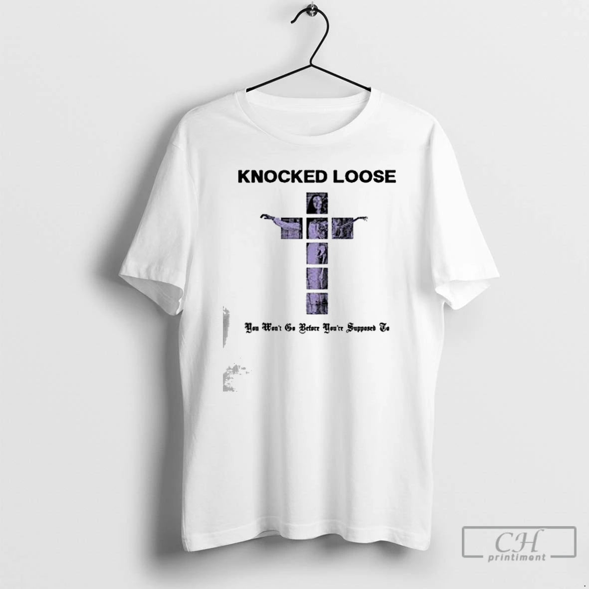 Premium Knocked Loose Purple Cross T-Shirts, Hoodie, Sweatshirt | PopFlextees.com