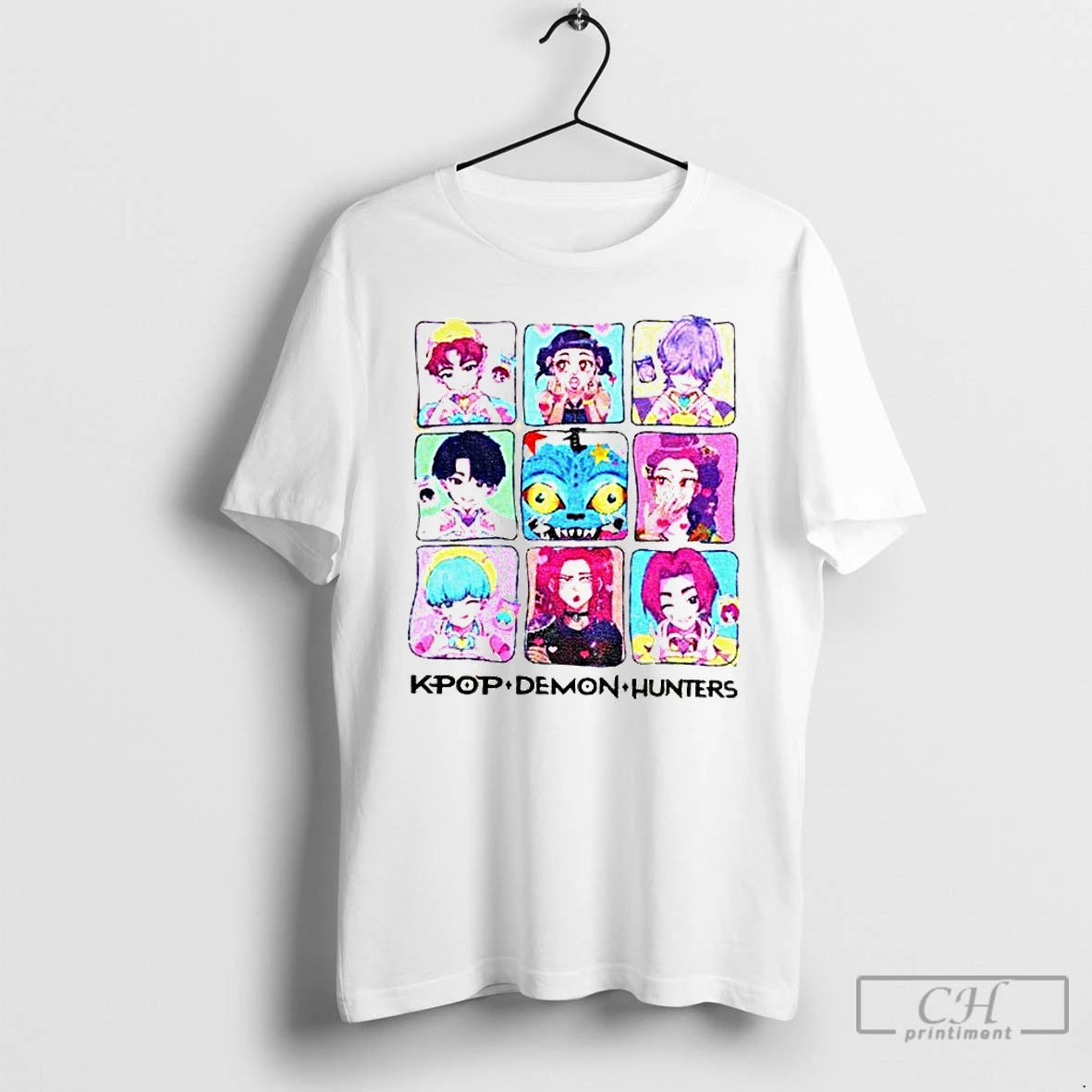 Premium Kpop Demon Hunters Saja Boys Group T-Shirts, Hoodie, Sweatshirt | PopFlextees.com