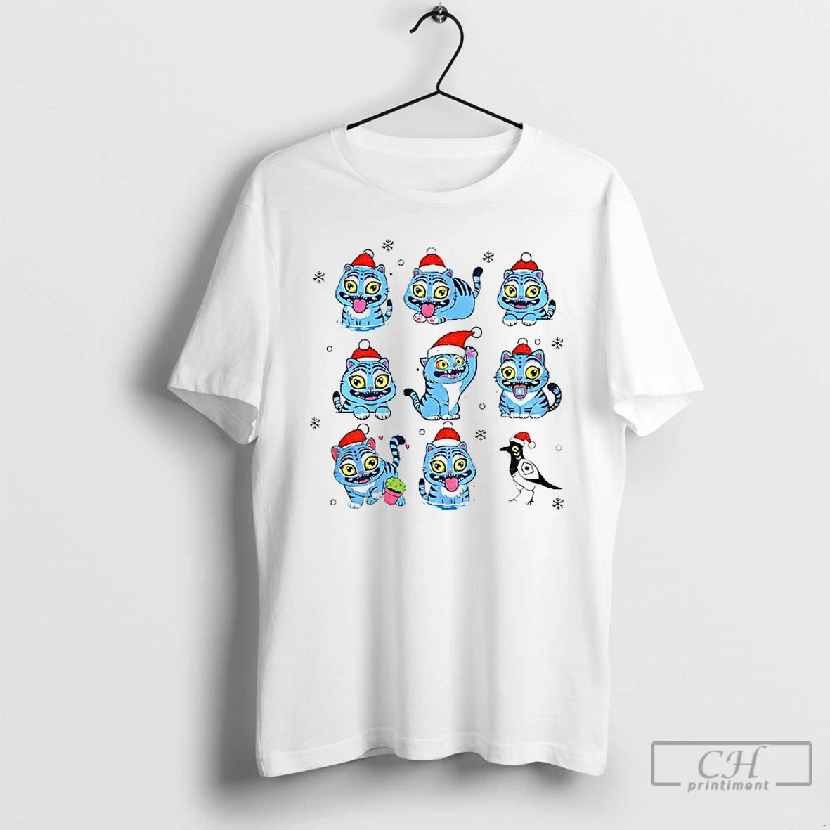 Premium Kpop Demon Hunters Tiger Christmas T-Shirts, Hoodie, Sweatshirt | PopFlextees.com